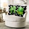 St Patricks Day Outdoor Pillow Covers 18x18 Set of 2 Green Shamrock Throw Pillow Cover Polka Dots